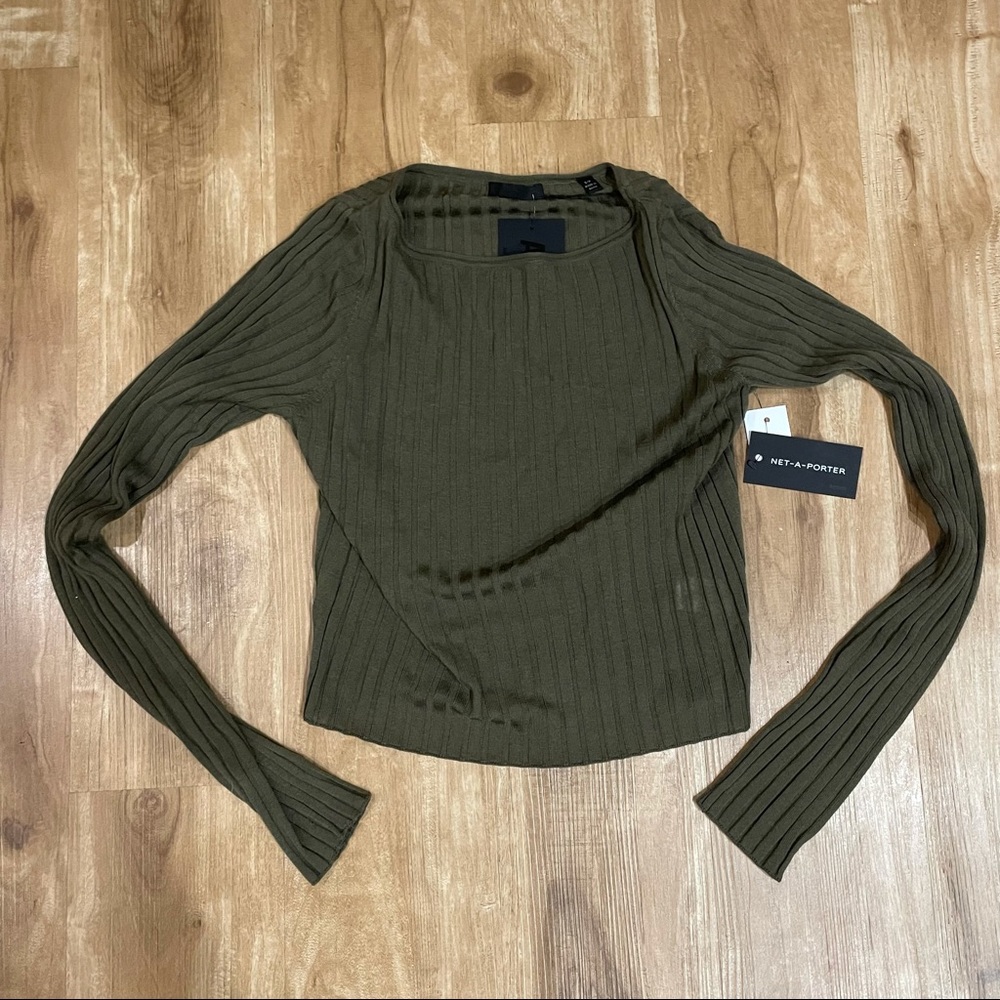ATM - Anthony Thomas Melillo Ribbed Wool Sweater